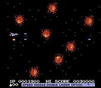 une photo d'Ã©cran de Gradius 2 sur Nintendo Nes